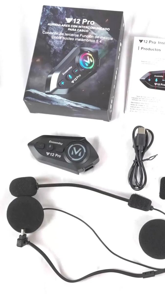 Intercomunicador Y12 Pro para Moto - Image 3