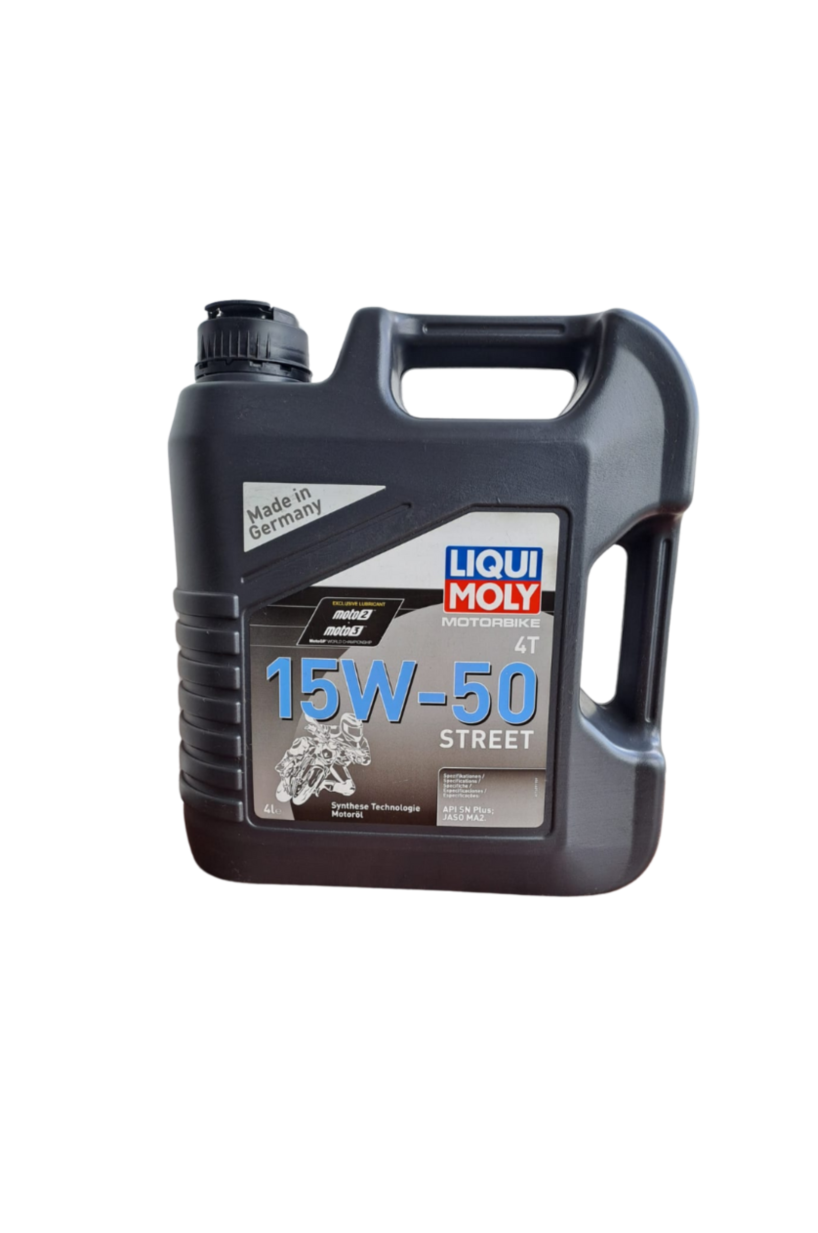 Aceite de Motor Liqui Moly 15W50 Semisintético Street 4 Tiempos