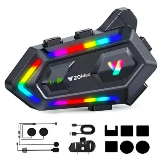 Intercomunicador V20 Max para casco