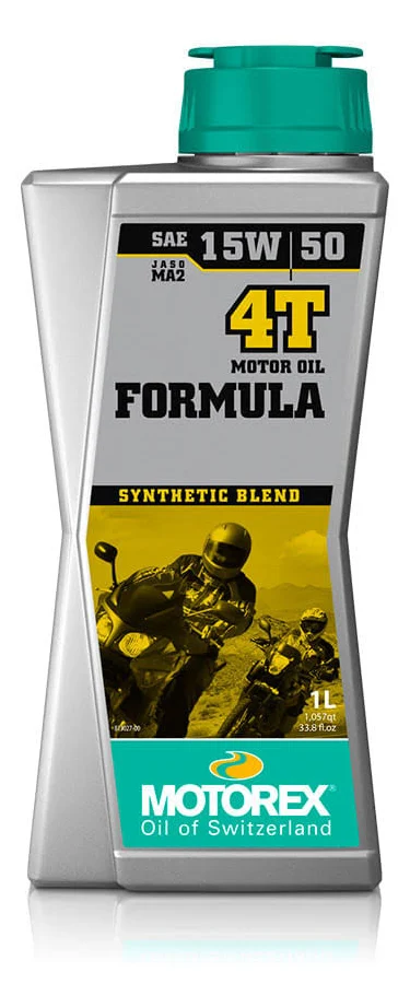 Aceite de Motor Motorex 15W50 Semisintético Formula 4 Tiempos