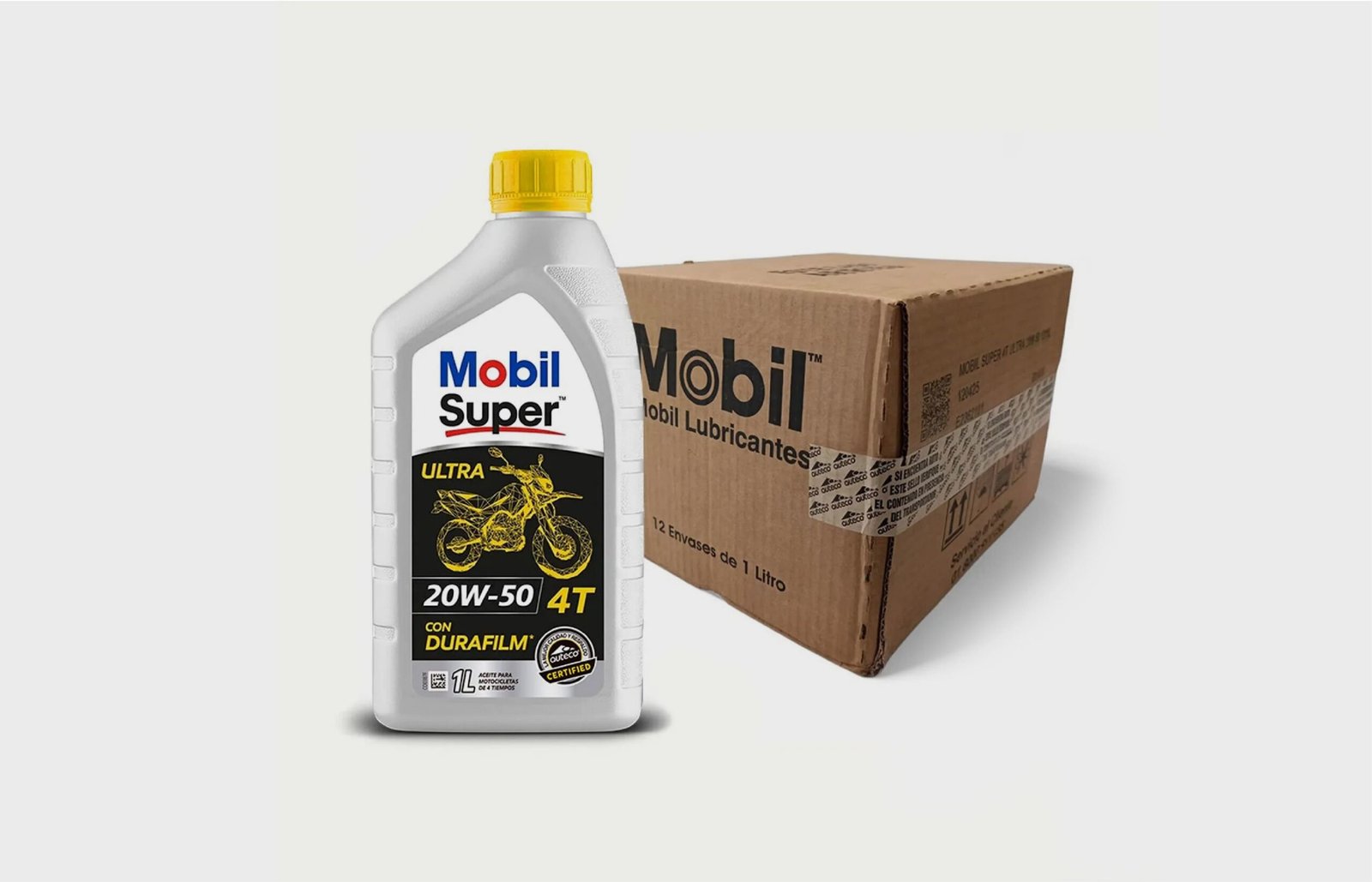 Aceite de Motor Mobil 20W50 Mineral Super 4 Tiempos - Image 3
